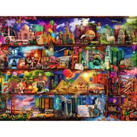 Puzzle Lumea Cartilor, 2000 Piese Ravensburger - 1